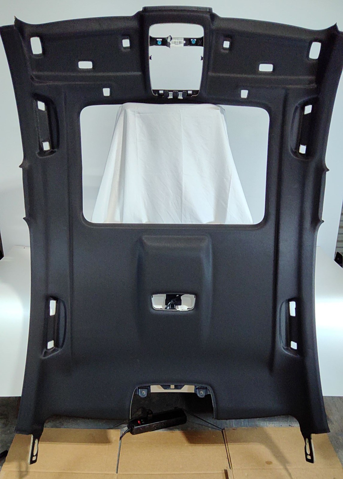 2017-2020 BMW 530i Overhead Sunroof Black Headliner Cover OEM 51558068519