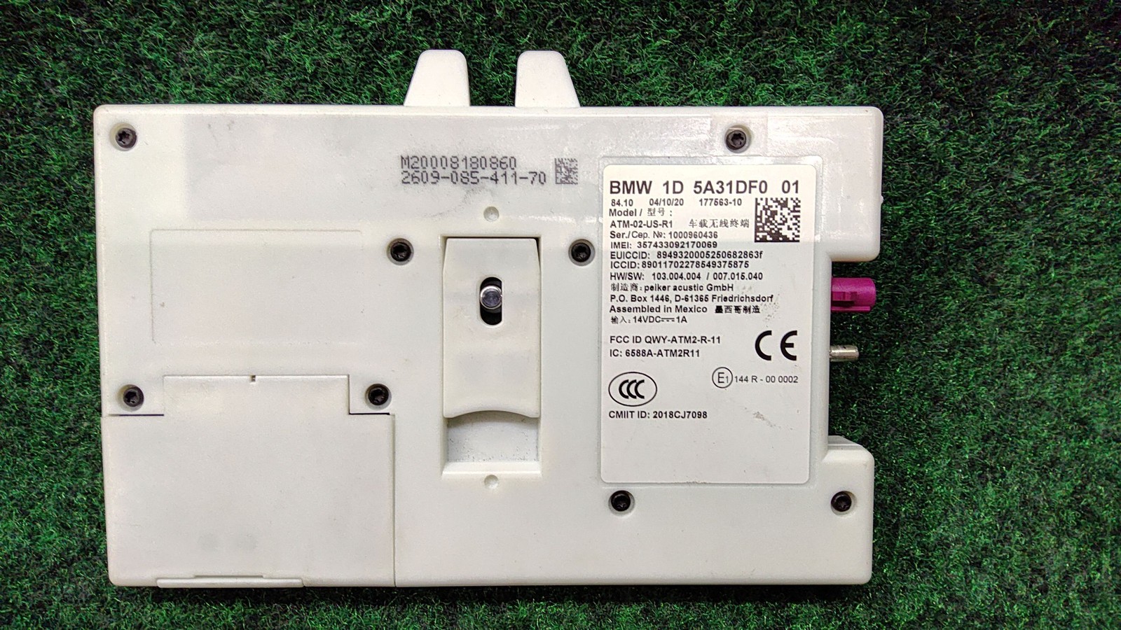 2019-2024 BMW X7 Telematics Communication Control Unit OEM 84105a59d28