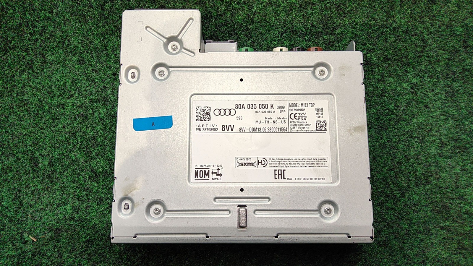 2023 Audi Q5 Radio Receiver Control Unit Oem 80a035050k