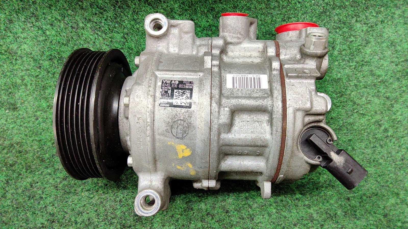 2018-2020 Audi A5 Sportback A/c Compressor Denso 80k Miles Oem 4m0816803