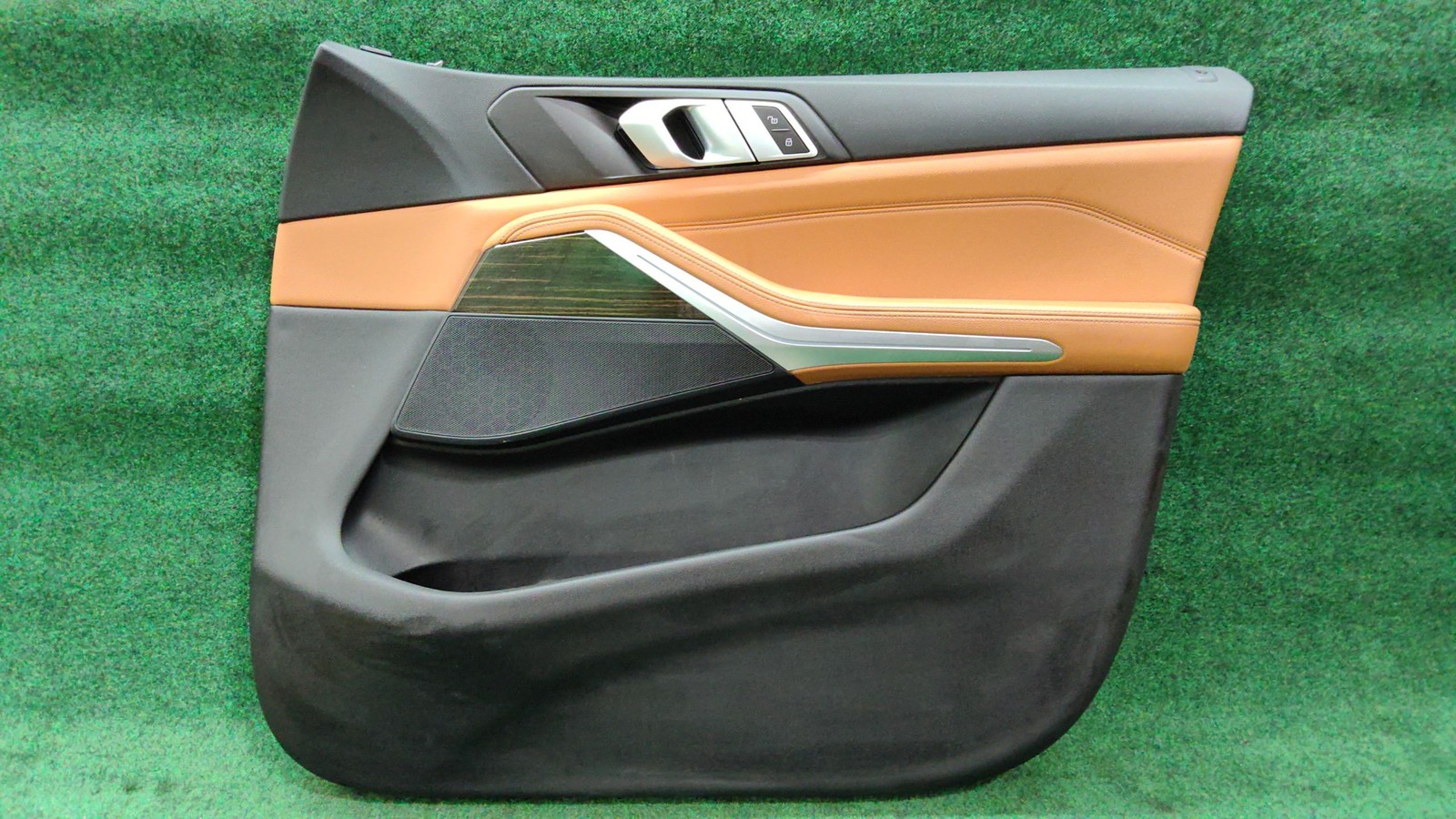 2019-2023 Bmw X5 Front Door Trim Panel Right Rh Cognac/mcri Oem 51419473854