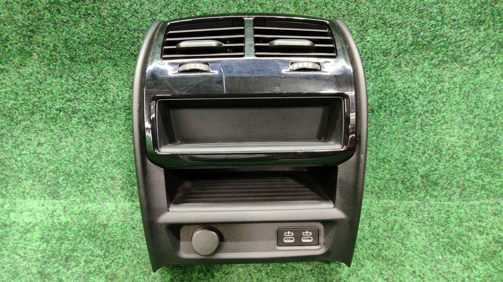 2017-2023 Bmw 540i Rear Console Trim Panel Black OEM