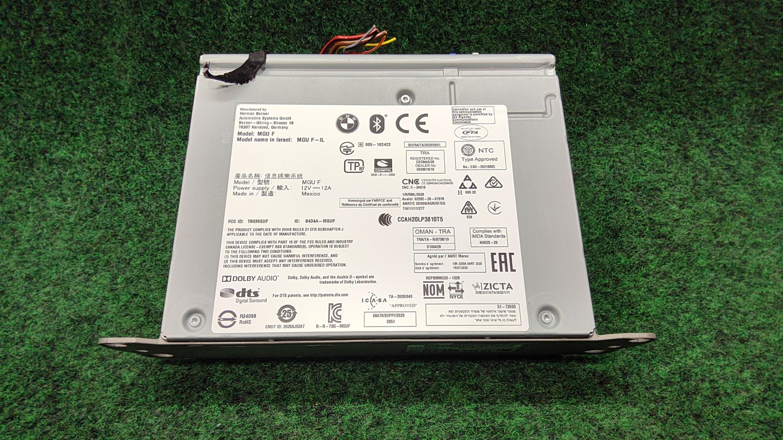 2018-2024 Bmw X3 Audio Harman Radio Receiver Oem 65125a69497 65125a5b494