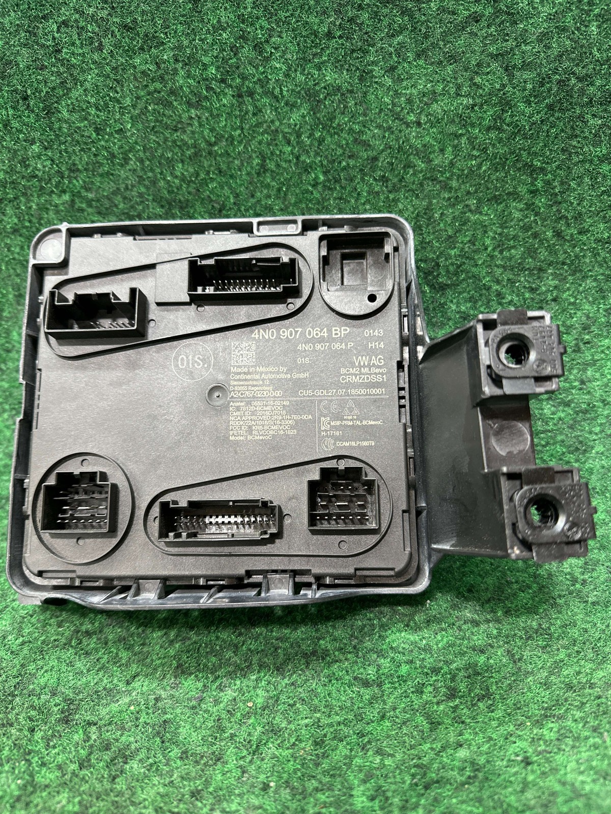 2017-2022 Audi SQ5 Central Control Unit For Convenience System Oem 4n0907064bp